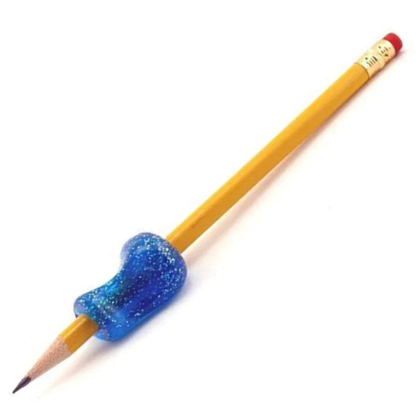 The Pencil Grip •  "Glitter Grip" para lápiz, bolígrafos y crayones.